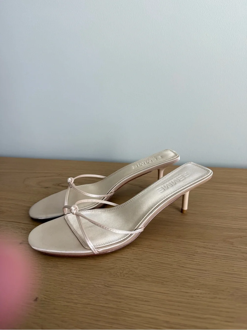 FEMME LA Maeve Slipper Kitten Heel